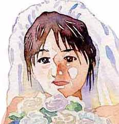 水彩タッチイラスト